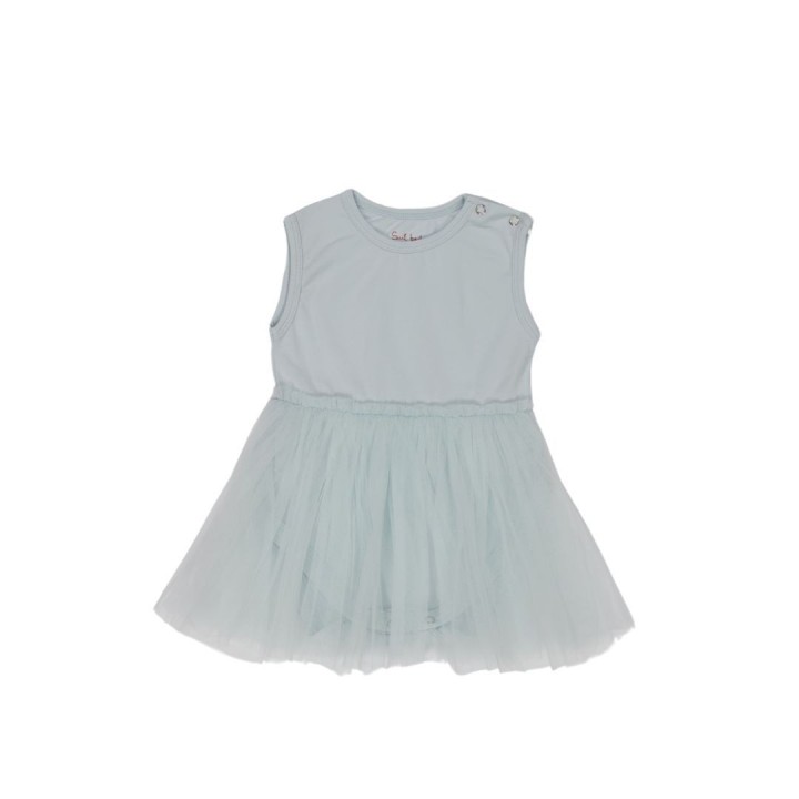 Vestido Bebe Tul Blue