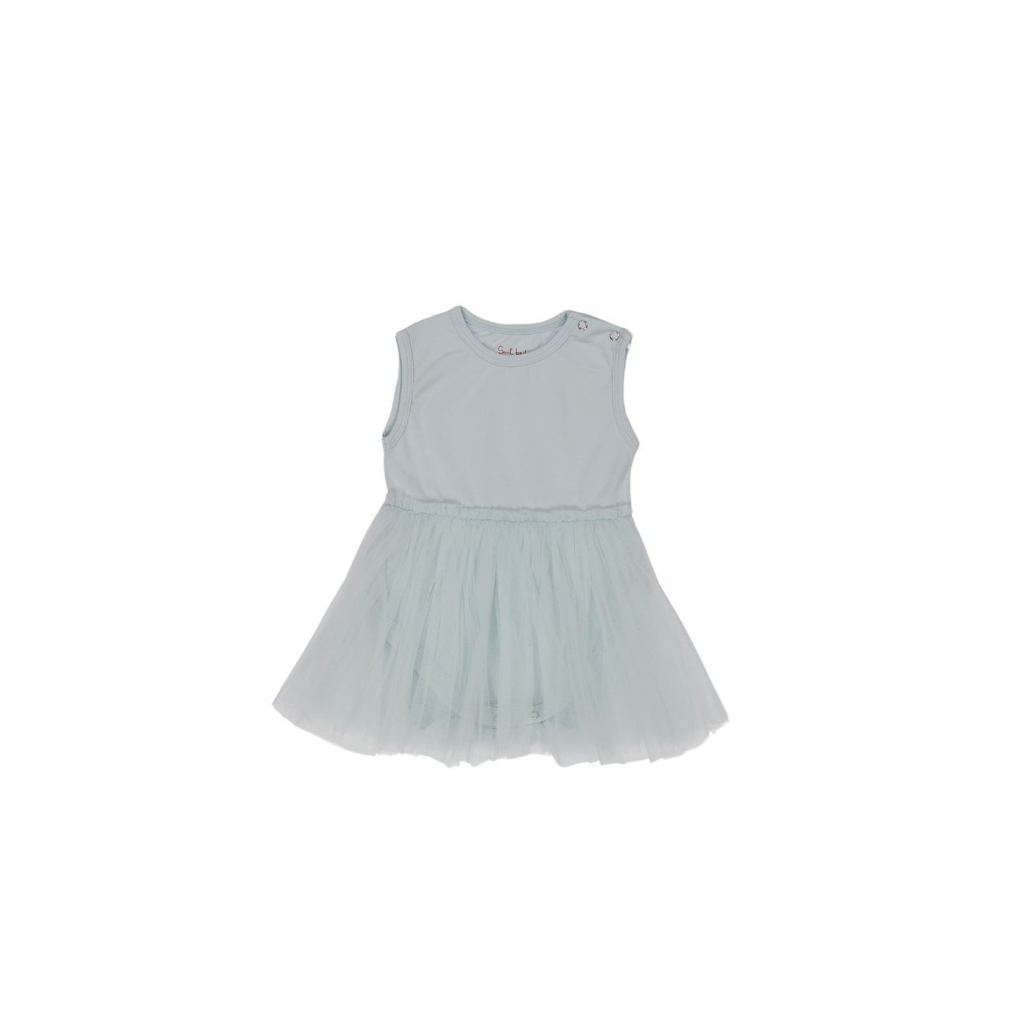 Vestido Bebe Tul Blue