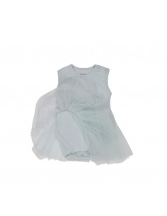 Vestido Bebe Tul Blue 2