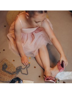 Vestido Tul Sequins Lila 2