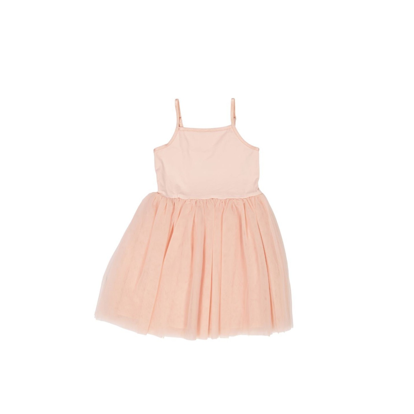 Vestido Tul Tropical Peach
