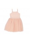 Vestido Tul Tropical Peach