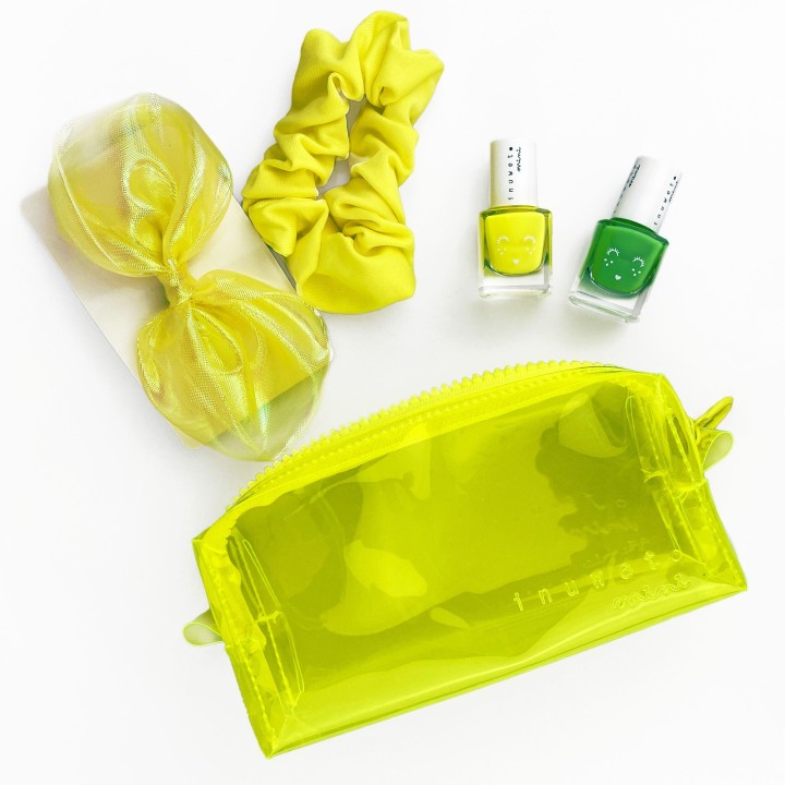 Estuche Beautymania Neón Amarillo