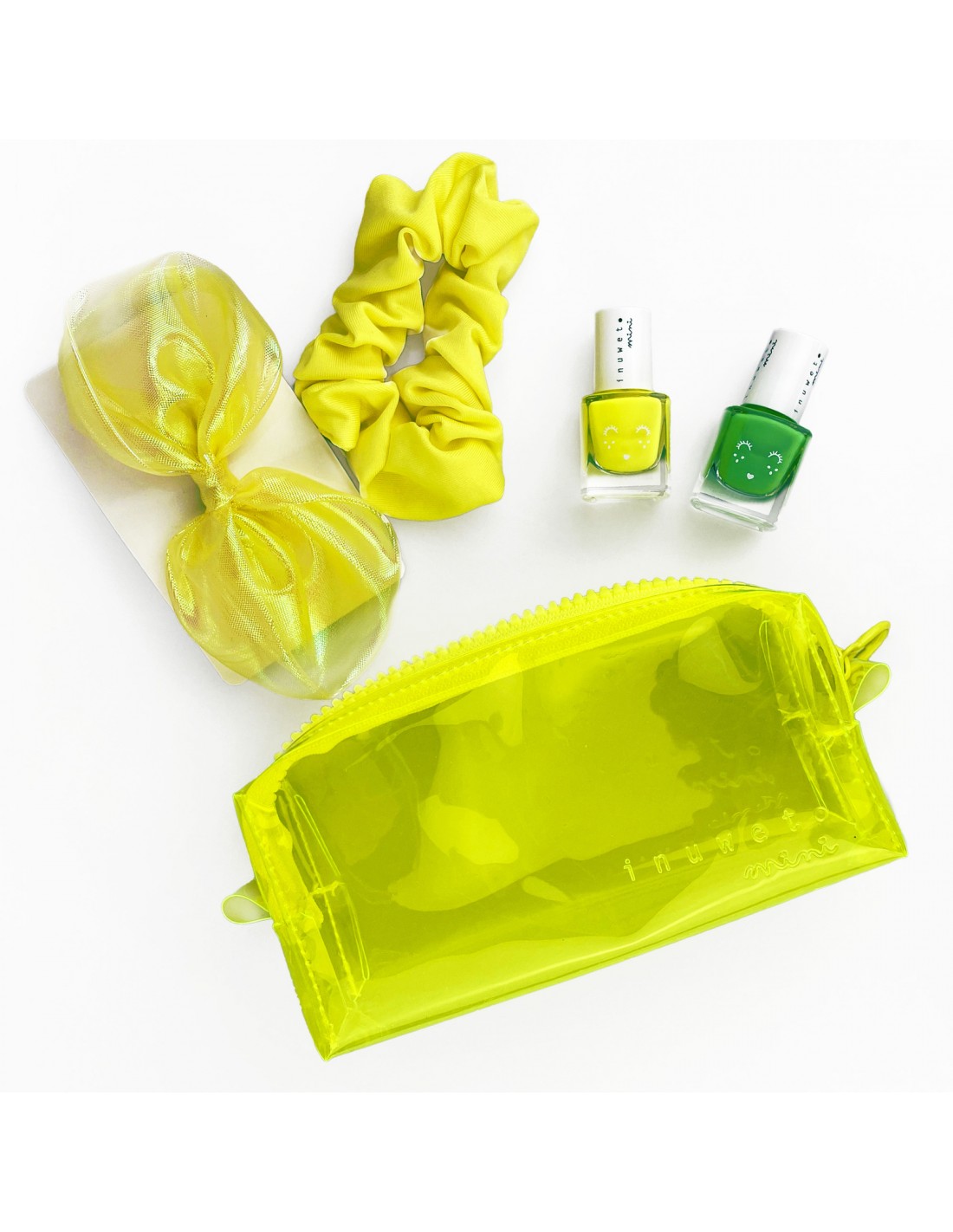 Estuche Beautymania Neón Amarillo