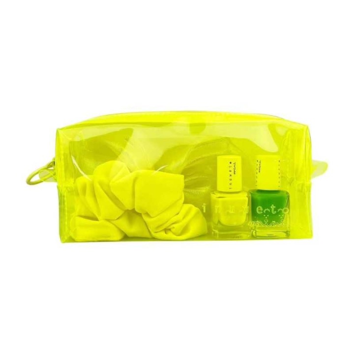 Estuche Beautymania Neón Amarillo