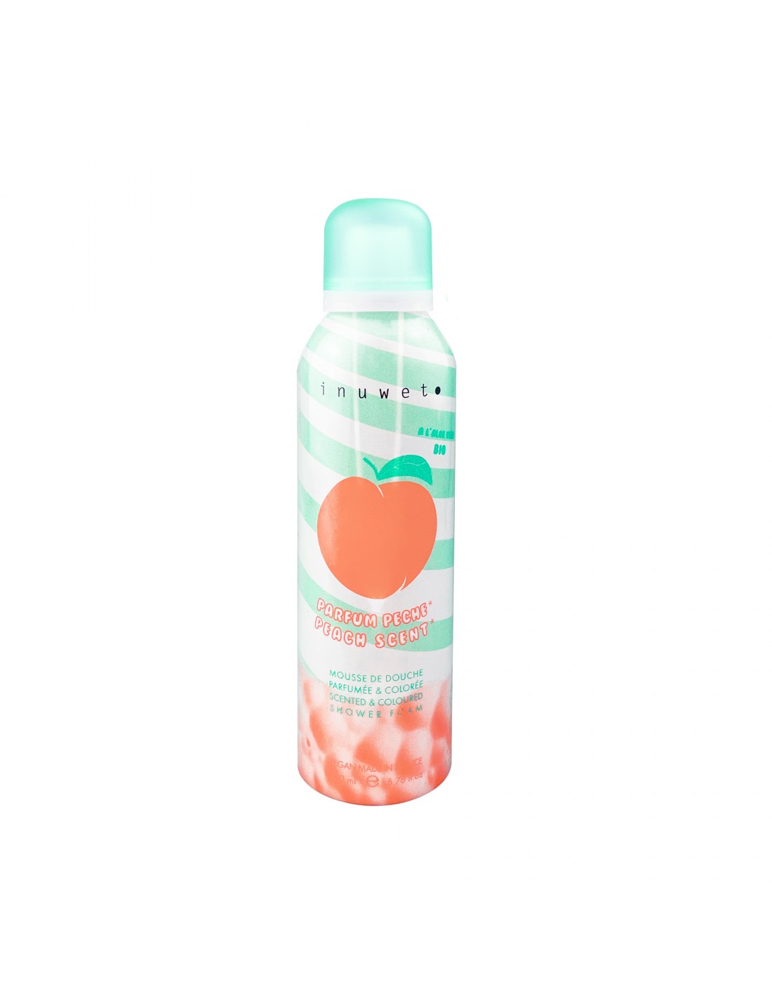 Espuma de Ducha Aroma Melocotón 200ml