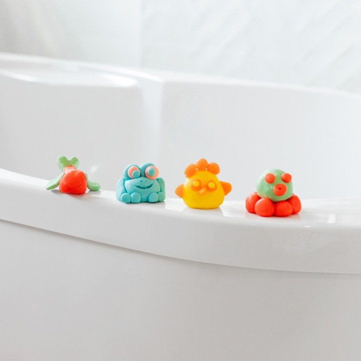 Plastilina de baño Pataploof Roja