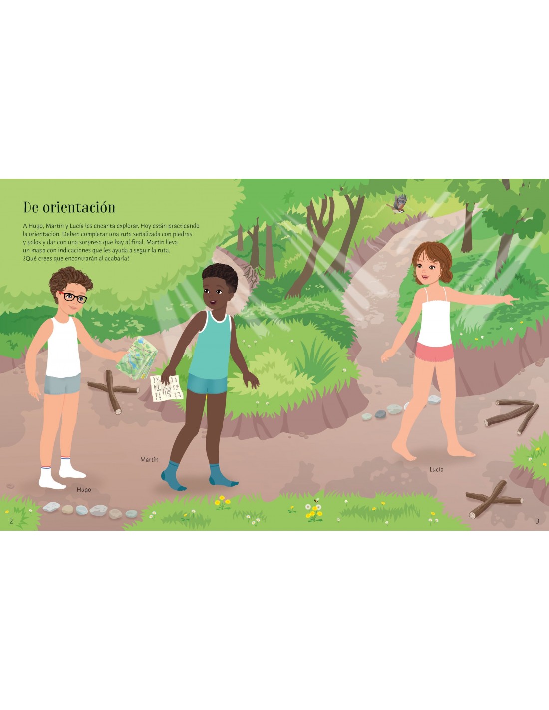 El vestuario en pegatinas - De campamento