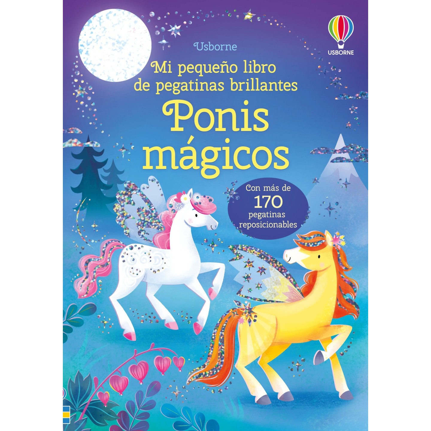 Mi pequeño libro de pegatinas brillantes - Ponis Mágicos