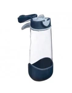 Botella de tritán con boquilla y asa 600ml - Midnight