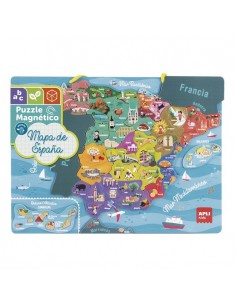 Puzle Magnético Mapa de España 50 Piezas