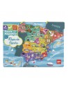 Puzle Magnético Mapa de España 50 Piezas