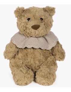 Osito de Peluche Tricot Rosa