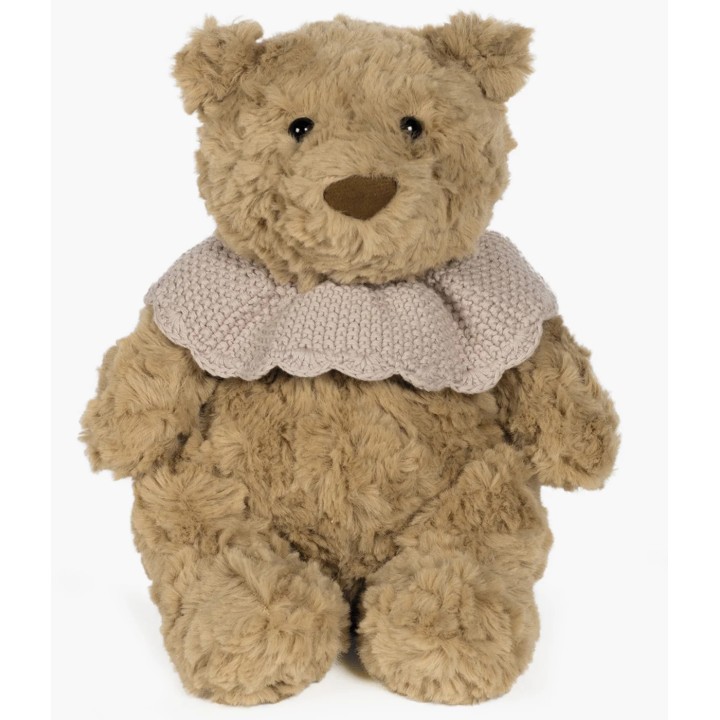 Osito de Peluche Tricot Rosa