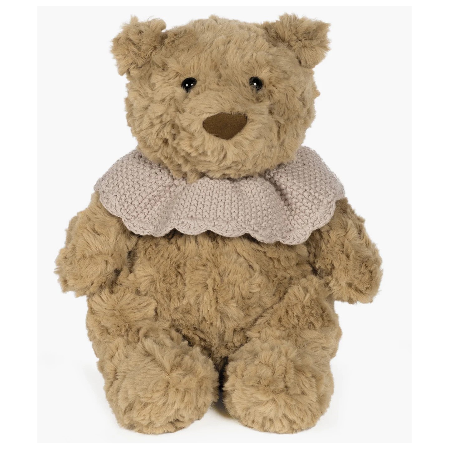 Osito de Peluche Tricot Rosa