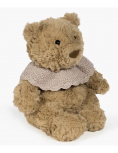 Osito de Peluche Tricot Rosa 2