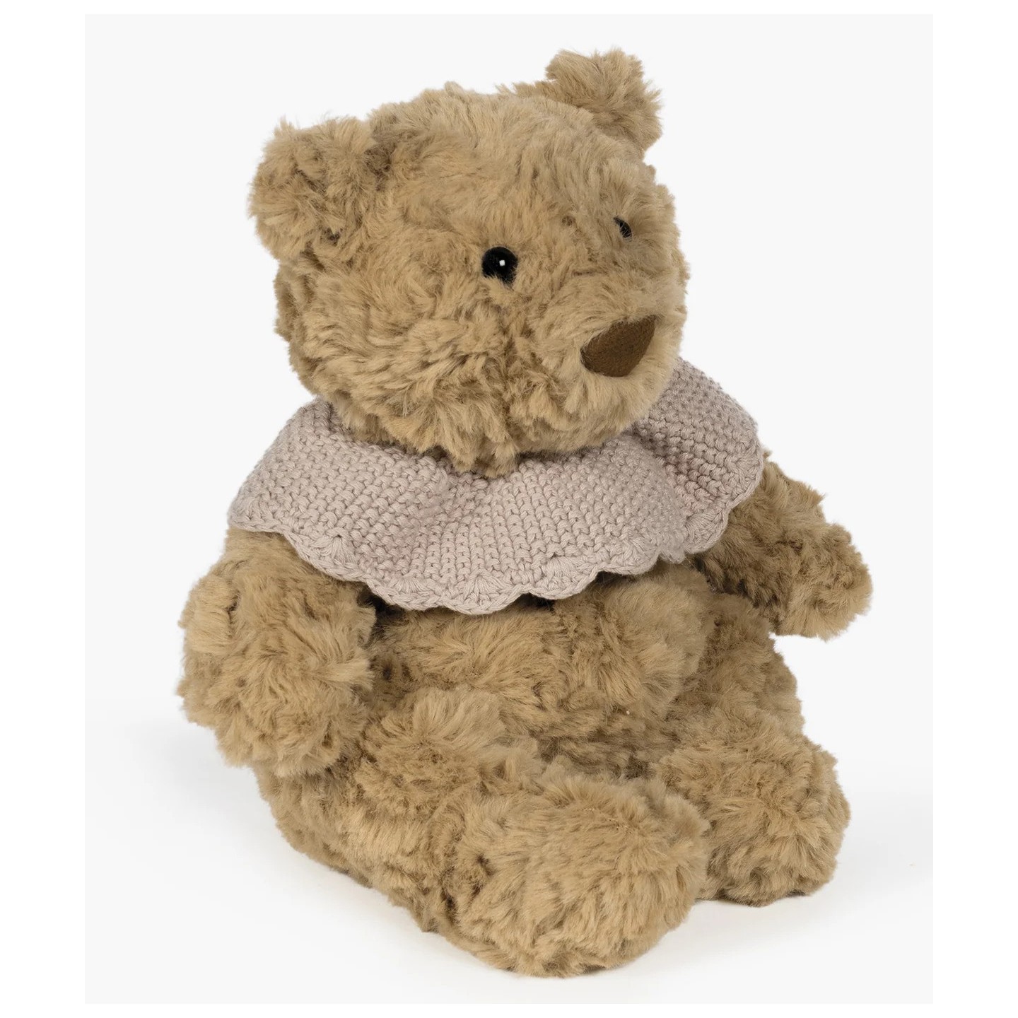 Osito de Peluche Tricot Rosa