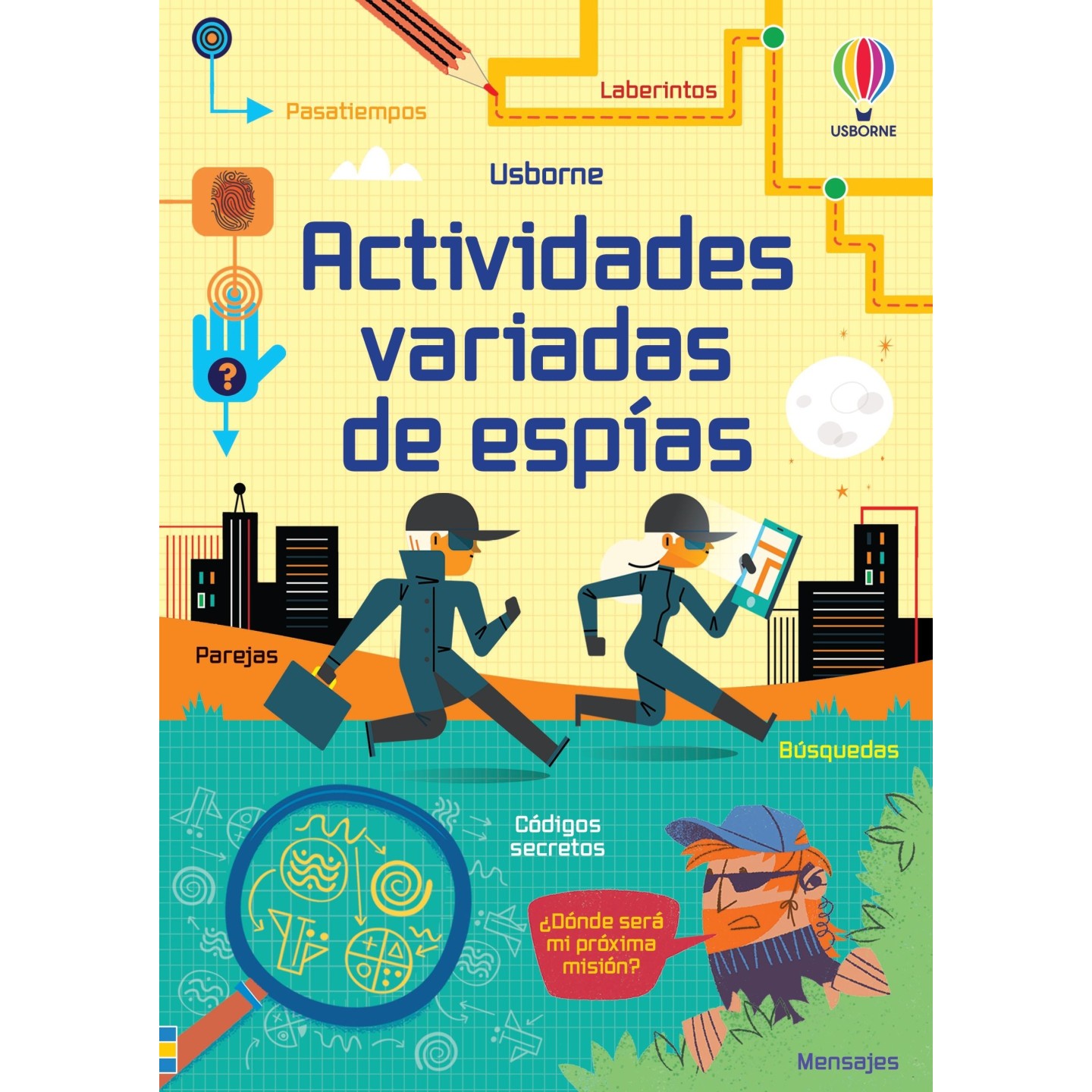 Actividades variadas de espías