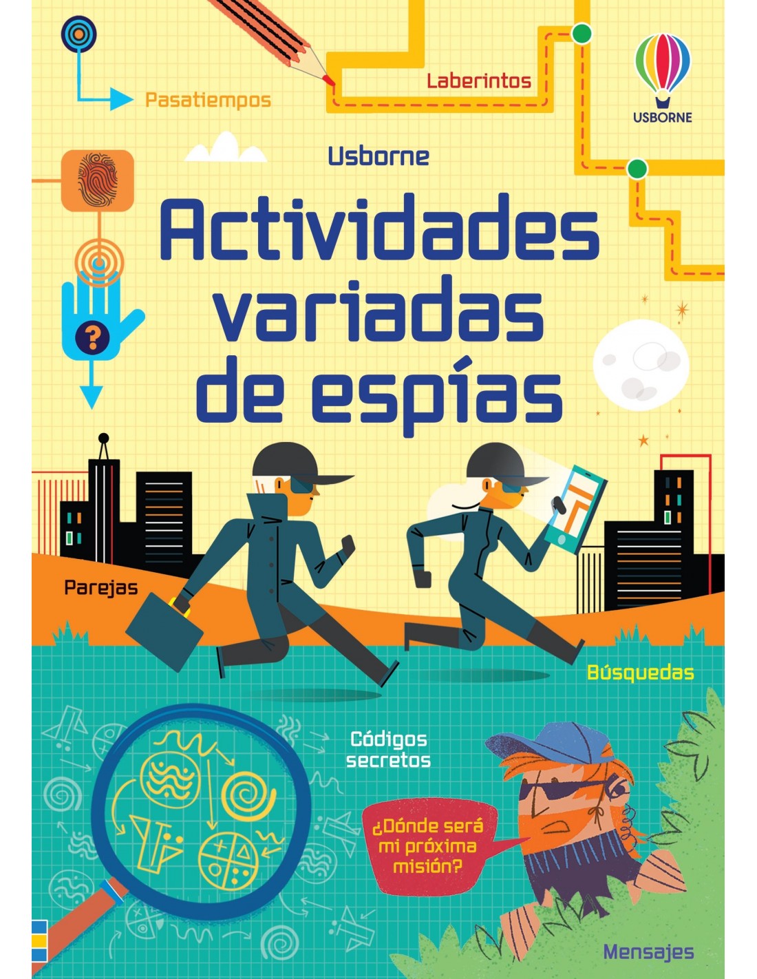 Actividades variadas de espías