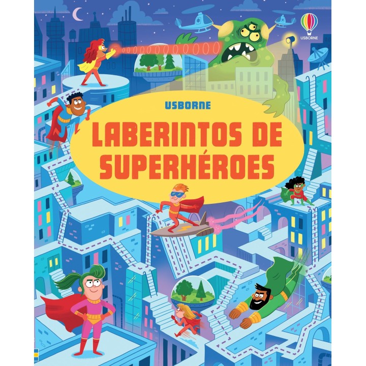 Laberintos de superhéroes