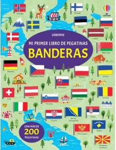 Mi primer libro de pegatinas - Banderas