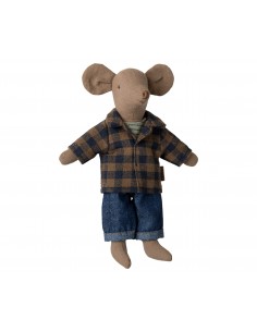 Papá Ratón Camisa de Cuadros