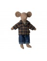 Papá Ratón Camisa de Cuadros