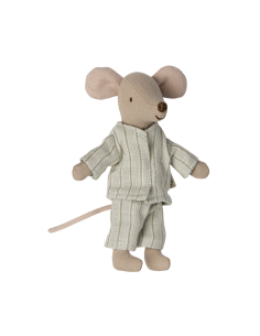 Ratoncito Hermano Mayor con pijama en caja de cerillas 2
