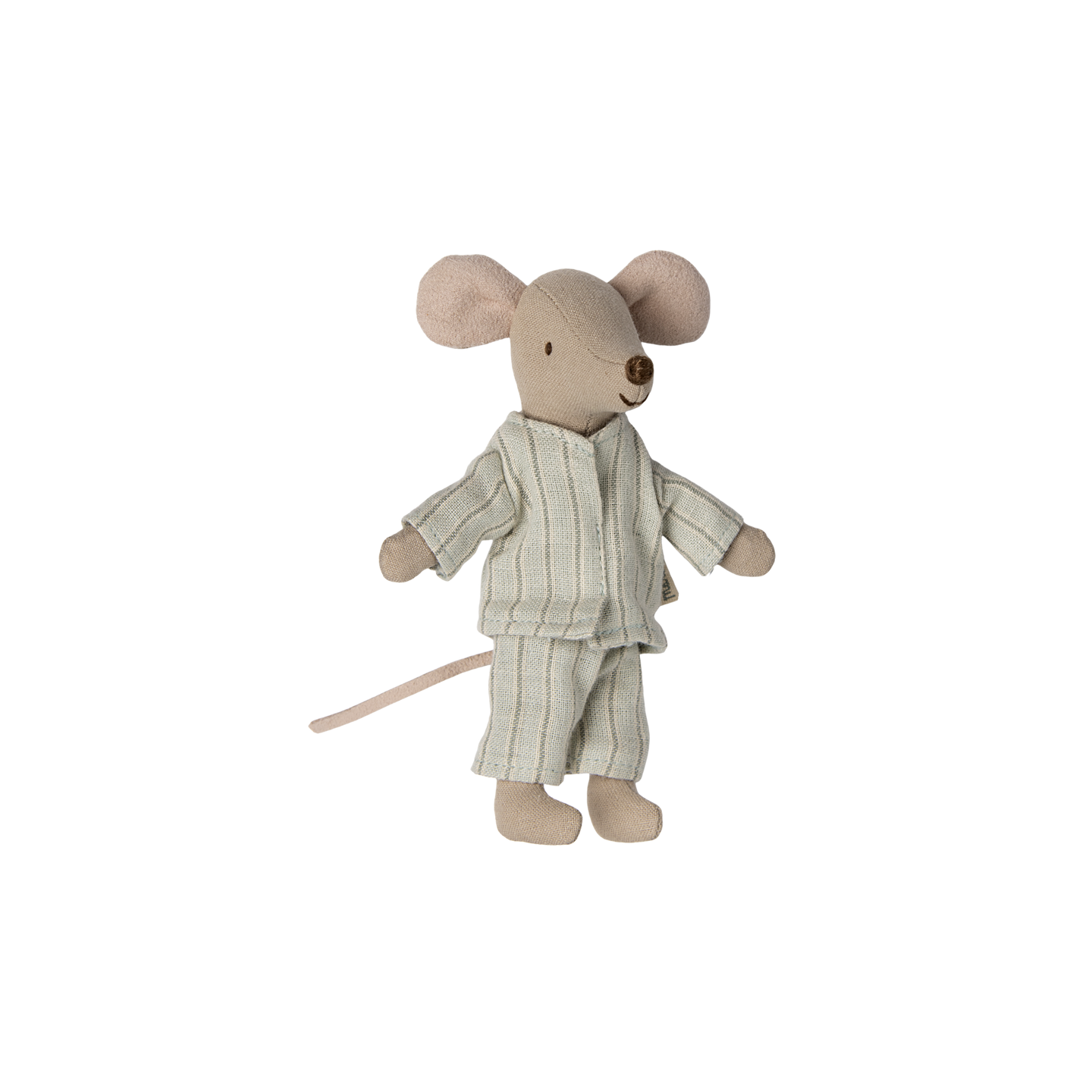 Ratoncito Hermano Mayor con pijama en caja de cerillas