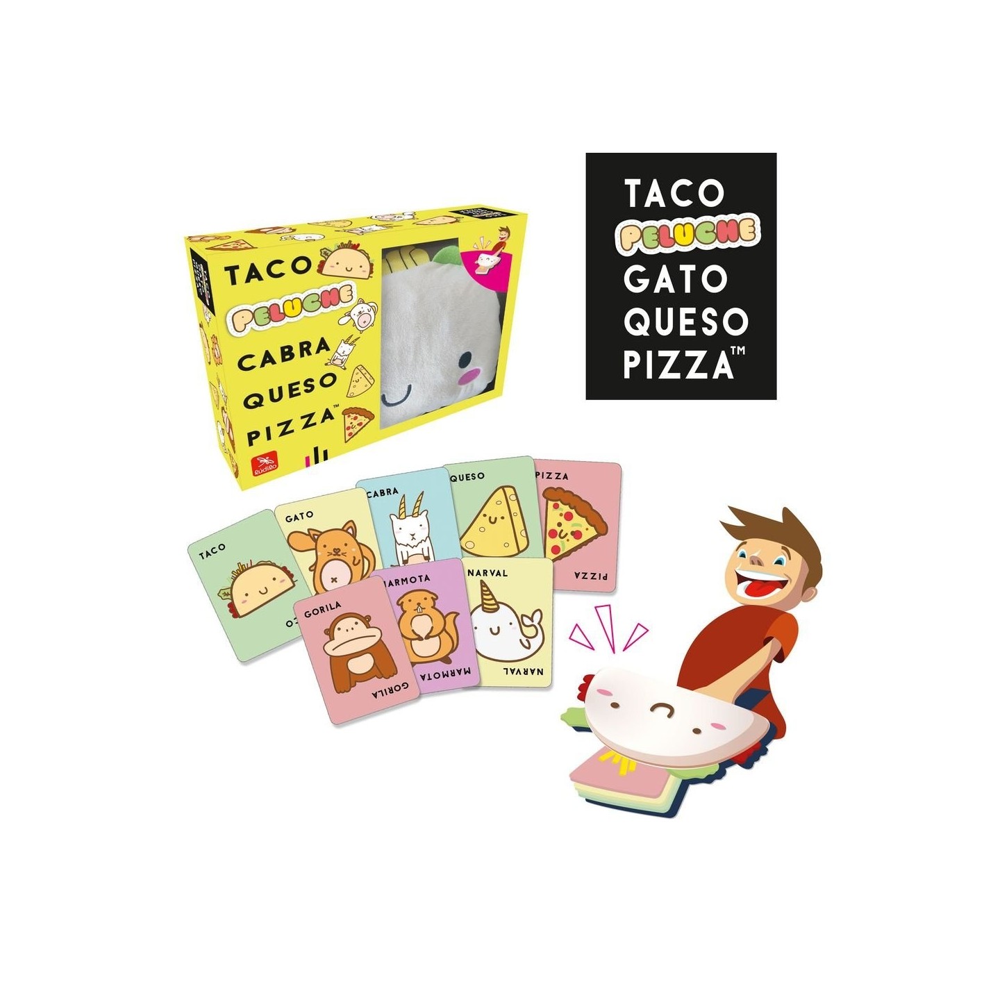 Taco, Peluche, Cabra, Queso, Pizza