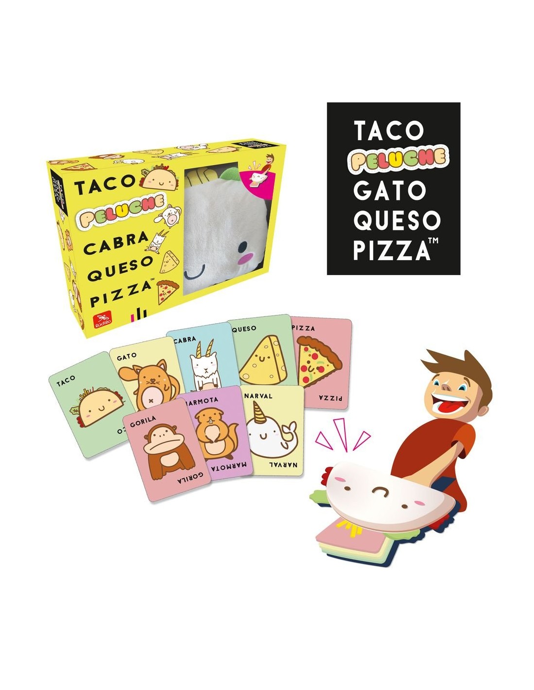 Taco, Peluche, Cabra, Queso, Pizza