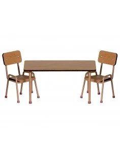 Set Mesa y Sillas Marrones Ratoncitos