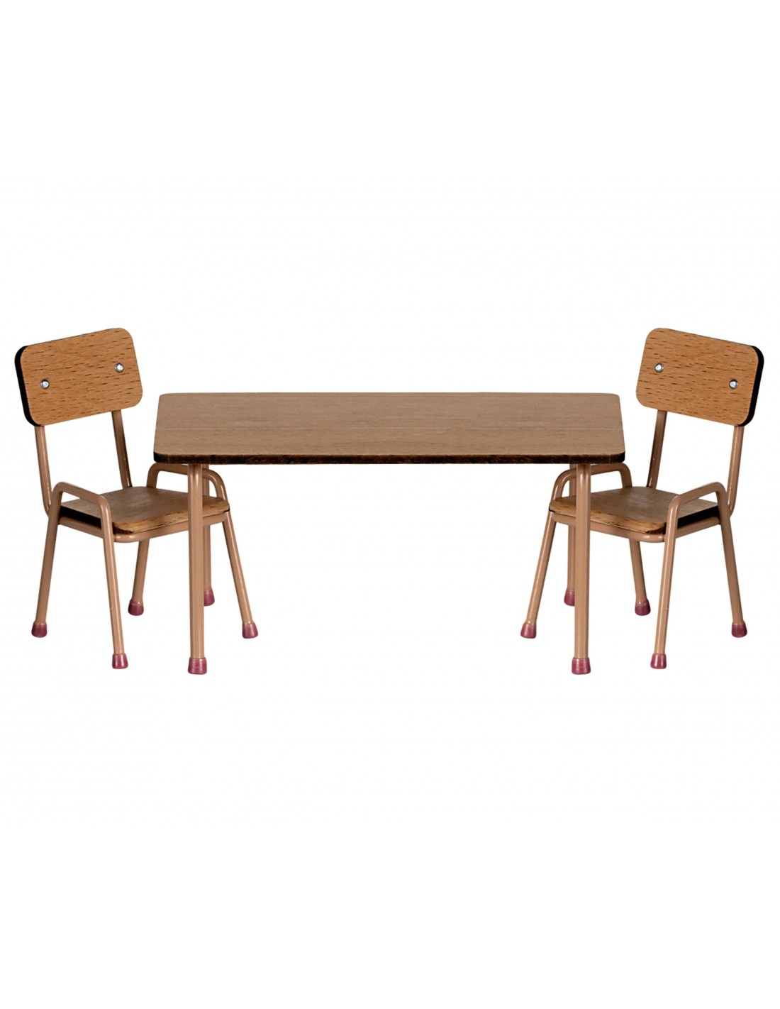 Set Mesa y Sillas Marrones Ratoncitos