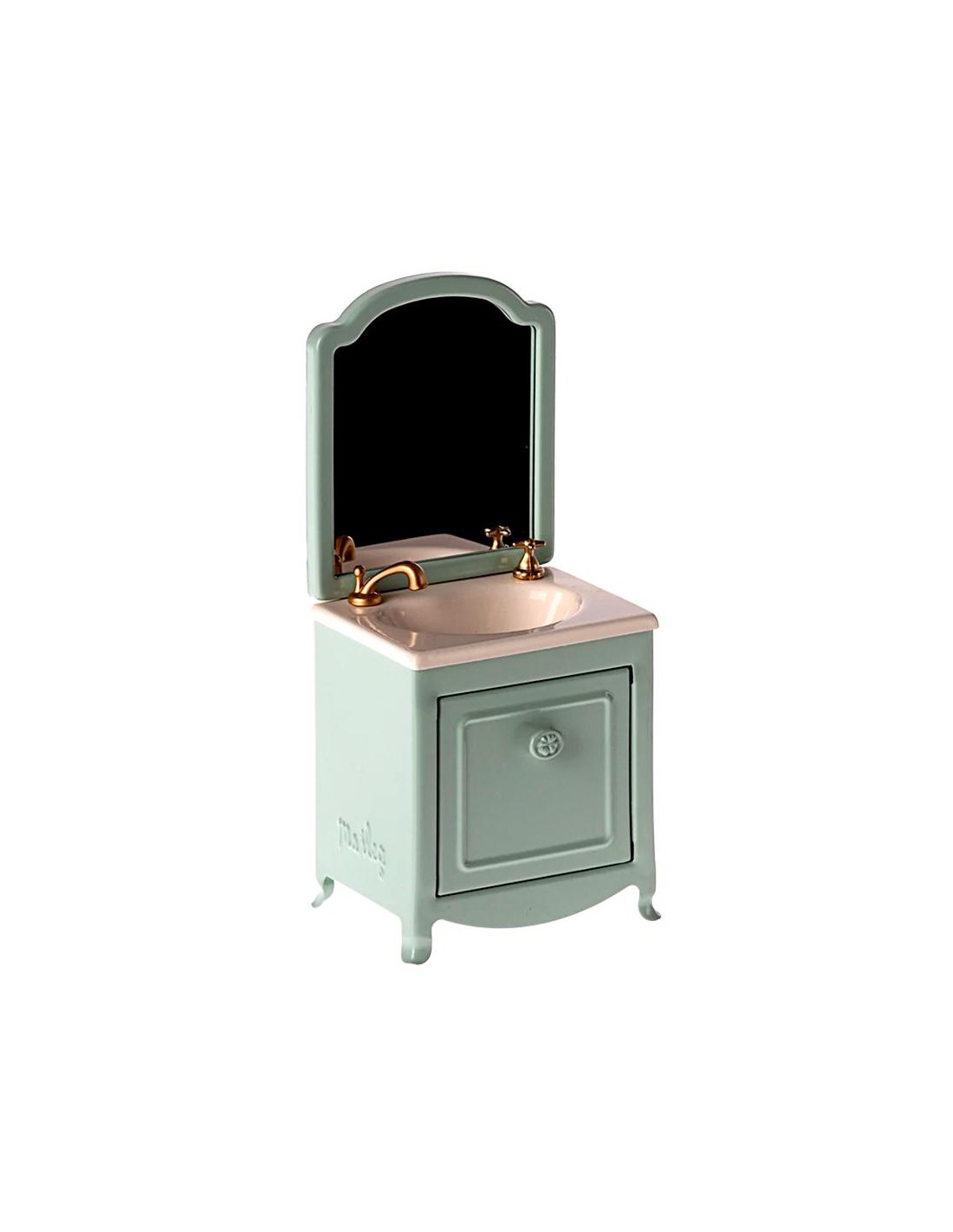 Lavabo Aparador con Espejo Ratoncitos Menta