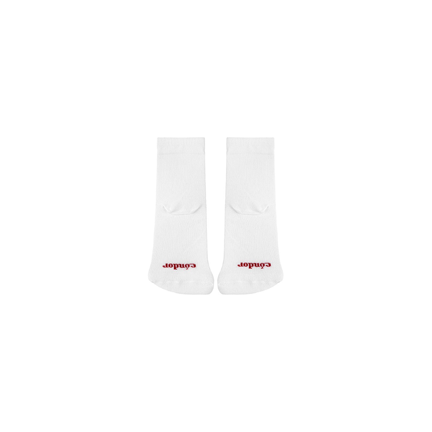 Calcetines Barefoot con rizo en la puntera Blanco