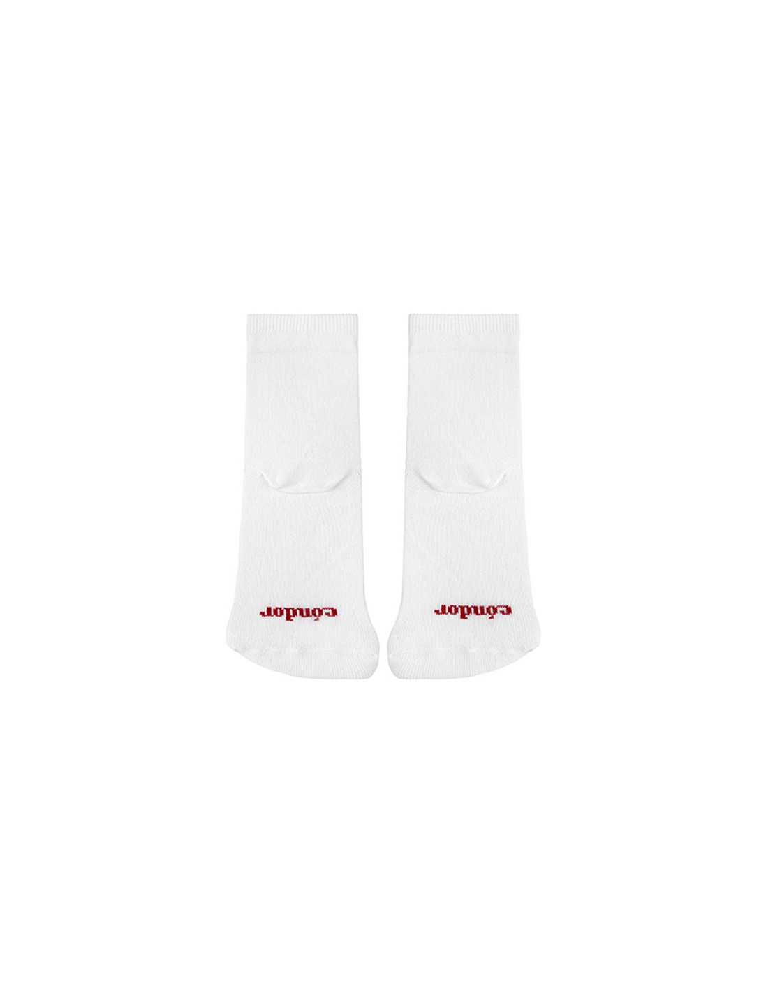 Calcetines Barefoot con rizo en la puntera Blanco