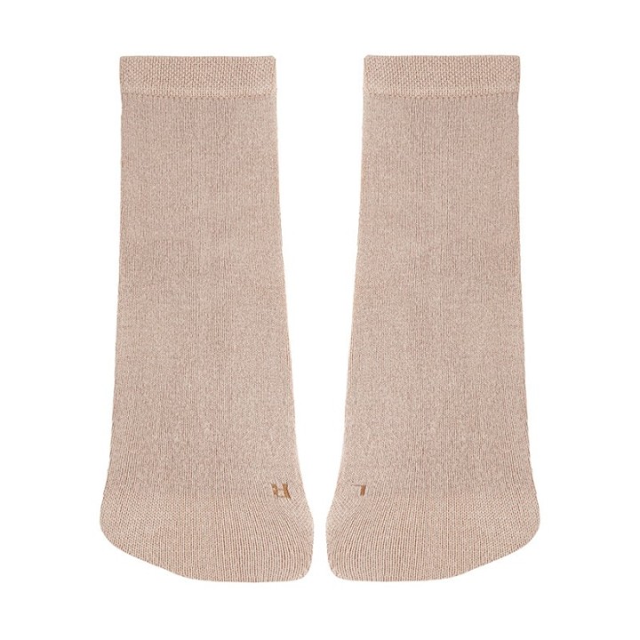 Calcetines Barefoot de Bambú Beige Almendra