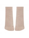Calcetines Barefoot de Bambú Beige Almendra