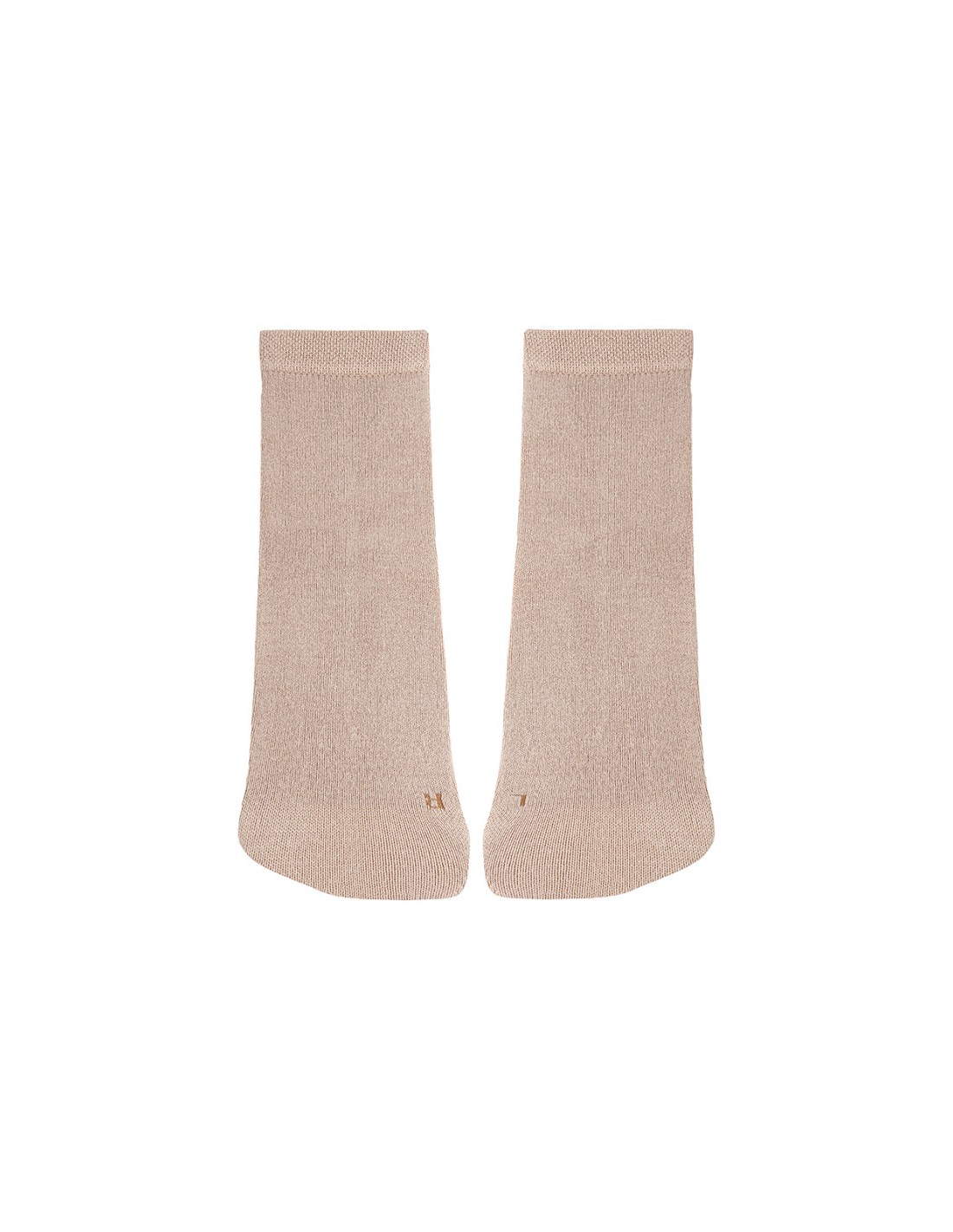 Calcetines Barefoot de Bambú Beige Almendra