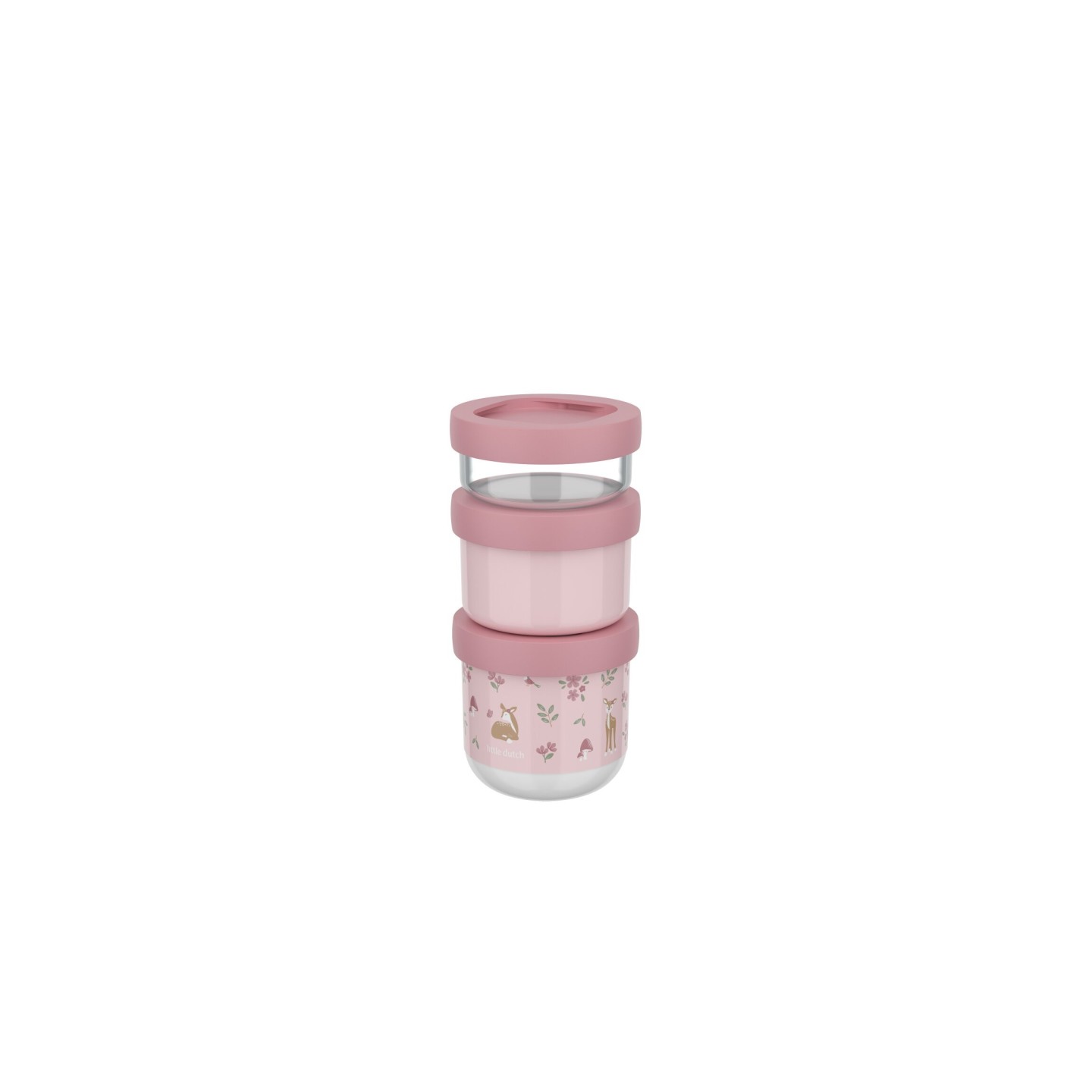 Set 3 Cajas Snack Apilable Fairy Garden