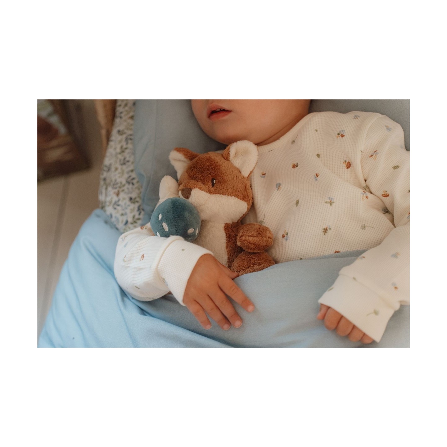 Peluche Zorro con Seta Forest Friends