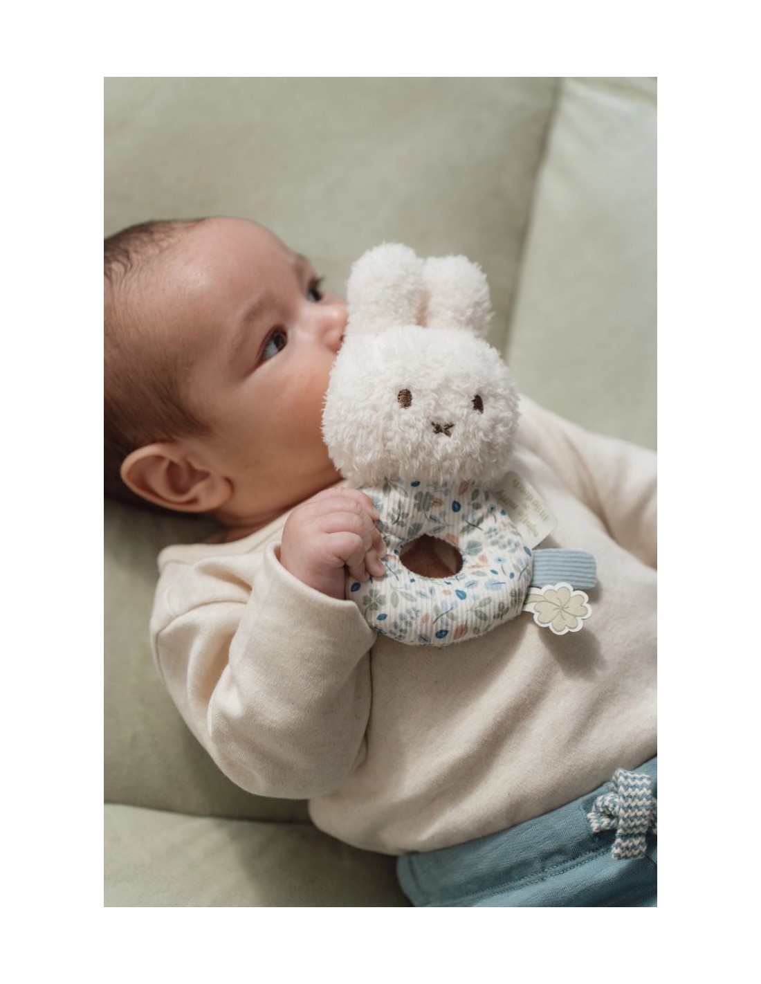 Sonajero Miffy Lucky Leaves