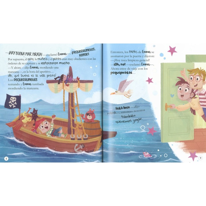 Emma y los Pequepiratas - La pirata Sin barba