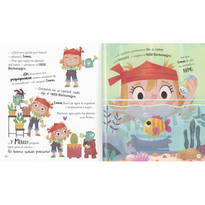 Emma y los Pequepiratas - La pirata Sin barba