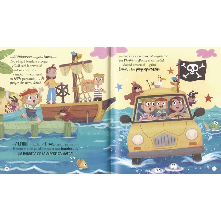 Emma y los Pequepiratas - La bandera de la alegre calavera