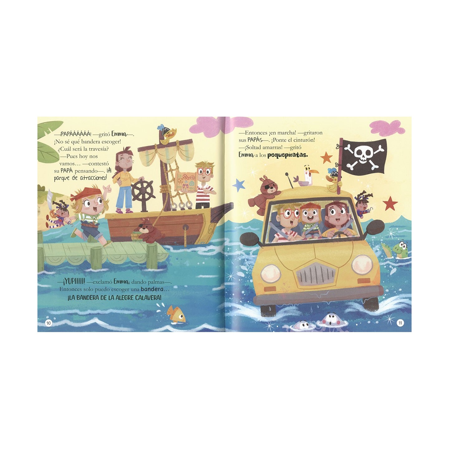 Emma y los Pequepiratas - La bandera de la alegre calavera