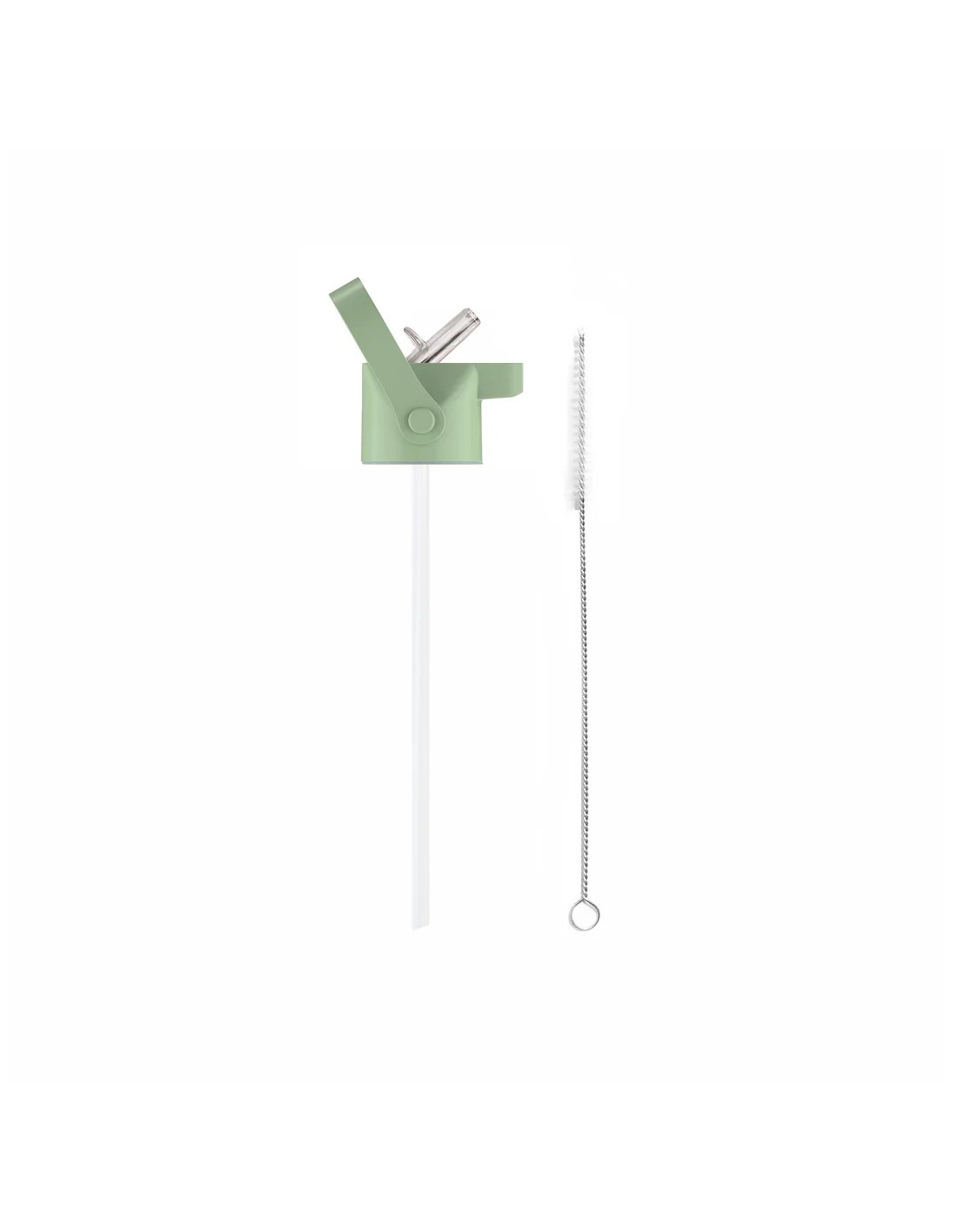 Tapón con pajita Kids Cap Green