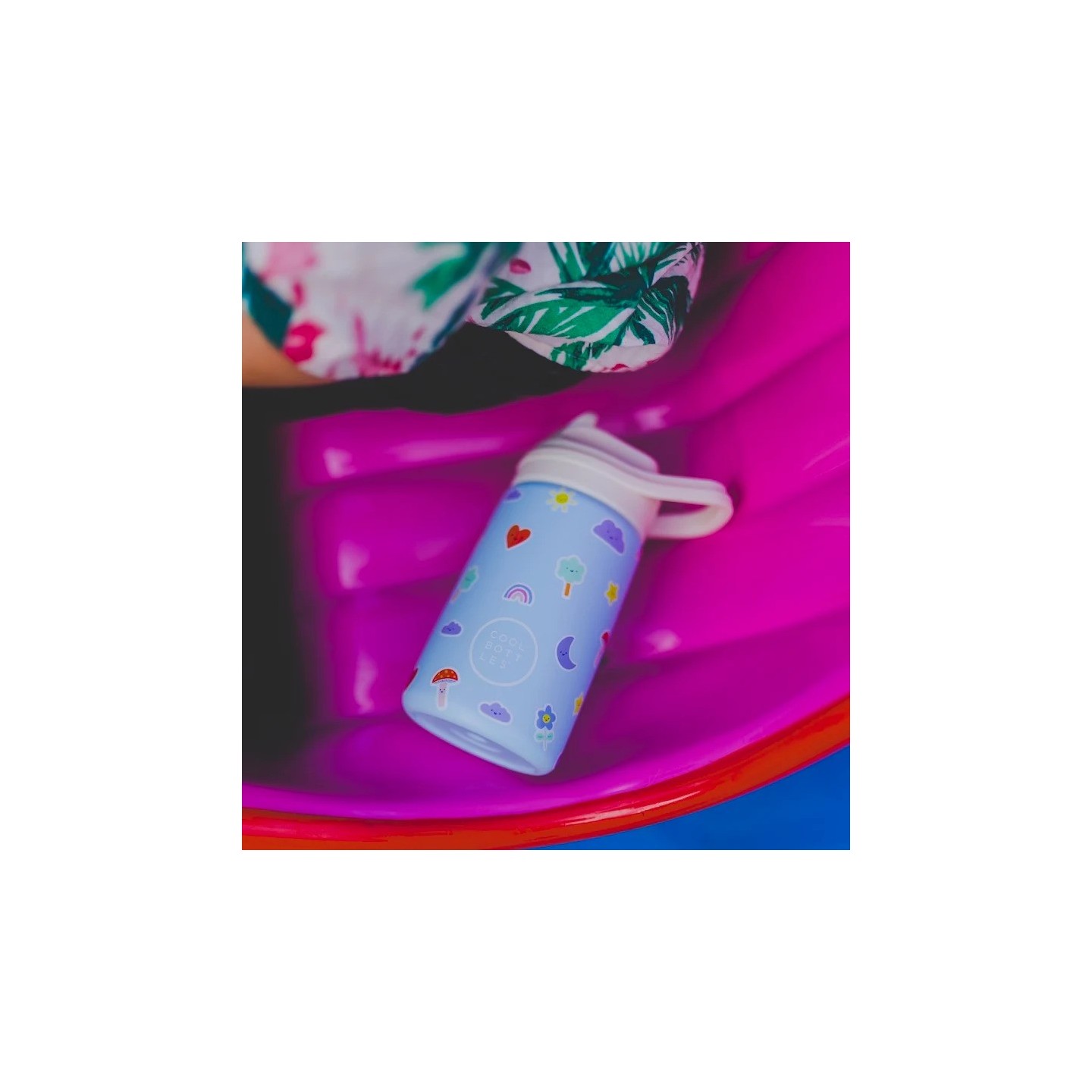 The Kiddie Bottle Rainbow Clouds 350ml