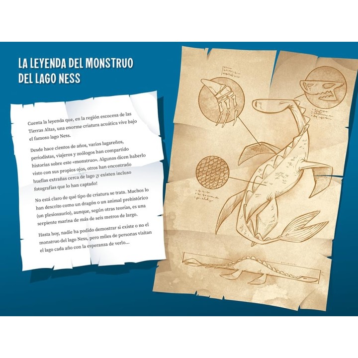Cazamisterios de Leyendas 1 - El monstruo del Lago Ness