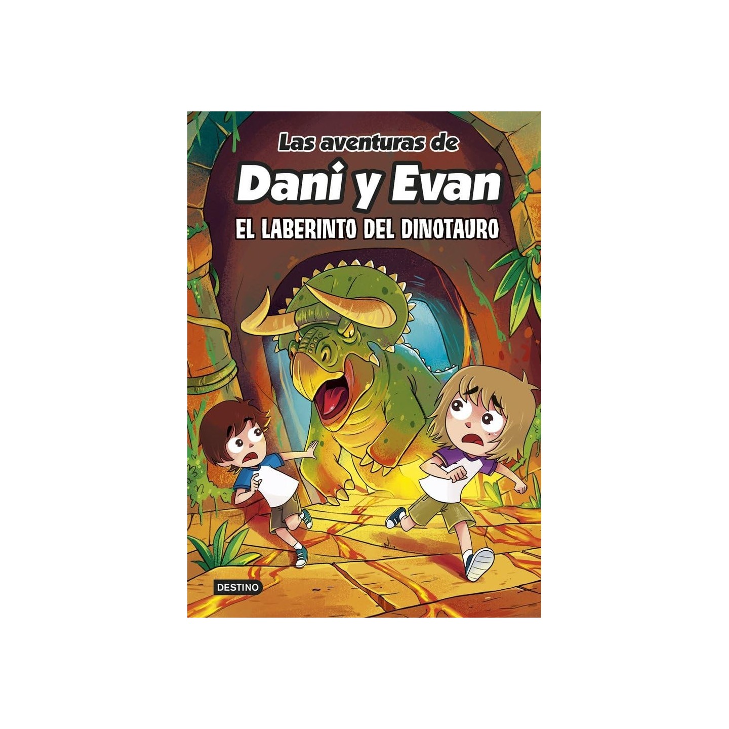 Las aventuras de Dani y Evan 12. El laberinto del dinotauro